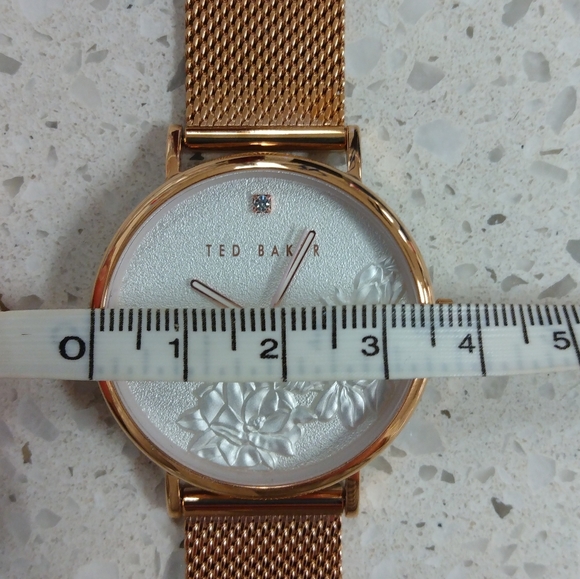 NWT Ted Baker Rose Gold Chain Strap Watch - Picture 7 of 14